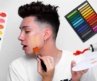 FULL FACE OF MAKEUP USING ONLY ART SUPPLIES