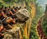 Cliff Ambush! Villagers Crush Invaders With Boulders – Top 4K War Action Film #hollywood