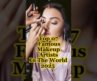 Top 07 famous makeup artists in the world 2025 🌏😱 #shorts #shortvideo #makeupartists #top #viral