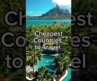 Top 10 Cheapest Countries to Travel #travel #top10destinations  #shorts