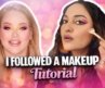 I followed a Makeup TUTORIAL!!!