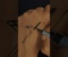 XK Letter Tattoo Design 🔥 | Minimal Black Ink Tattoo | Stylish Hand Tattoo #shorts