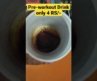 Black Coffee/ Pre- Workout.                       #gym #blackcoffee #vishalvirarya