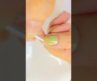 💅💚👩‍🎨🎨Nail Art  tutorial #nailart #easynailart #nail #naildesign #shorts  #youtubeshorts #diy #love
