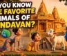 Vrindavan Adventure for Kids 🦚 | Krishna, Animals & Yoga | Sarah & Johnny Around the World