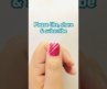 💅Nail Art tutorial #nailart #easynailart #nail #naildesign #shorts  #youtubeshorts #diy #trending