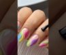 Trendy USA Style Nail Art Design 💅 #shorts #nailart #naildesign⁠ #usa