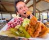 Street Food in Guatemala!! 🥓 CRISPIEST CHICHARRON with Jalapeños!! 🫑
