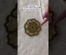 EASY henna design when ur BORED at home ✨ #hennatutorial #satisfyingvideos #mehndi