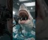 Behind the Scenes: Giant Shark Attack Scene 🎬🦈 | Hollywood Movie Magic #sharkweek #shorts