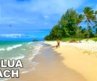 [4K] Kailua Beach in Oahu Hawaii USA – Walking Tour & Travel Guide 🎧 Relaxing Beach Waves Sound