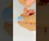 💅🐟👩‍🎨Beautiful Nail Art tutorial#nailart #easynailart #nail #naildesign #shorts  #youtubeshorts #diy