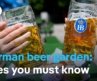 How to enjoy German beer gardens | Cheers & Chats Ep. 3