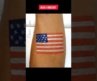 United States Flag tattoo ✨✨ #unitedstates #tattoo #shorts