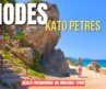 Rhodes Beach: Kato Petres | Greece 4K Walking Tour | Greek Island Rodos