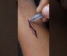 Amazing 🤩  tattoo design with pen #artist_kumresh #tatttoo #viral