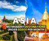 Retirement Travel Destinations in Asia to Retire Happy Wild and Free