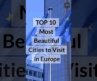 Top 10 Most Beautiful ❤️ Cities to Visit in Europe. #beautiful#cities#europe#amsterdam#paris#london.
