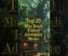Top 10 Fantasy Adventure Movies #adventuremovies #fantasy #top10
