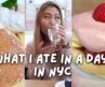 everything i ate in a day in new york city nyc foodie
