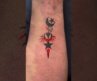 Creative Arm Tattoo Using Aqua Pen ✍️💧#viral #tattoo  Idea 2026 @Zee_Tattoo-f8x #inkday #art