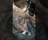 Hyper-Realistic Wolf Tattoo in Progress | Cinematic Macro Ink Art 🐺.