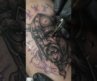 Fierce Viking Warrior Tattoo in Progress | Cinematic Macro Ink Art.