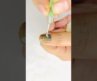 💅🎨👩‍🎨🟣 Easy Nail Art #nailart #easynailart #nail #naildesign #shorts  #youtubeshorts #diy
