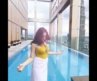 Best High rooftop pool in Kuala Lumpur KLCC #crownsuites #travel #infinitypool #shorts  #klcc