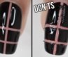 DOs & DON’Ts: striping tape nail art | how to use striping tape