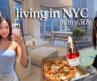 Living in NYC ✨ productive busy days, favorite city eats & making new friendships in my 30’s