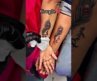 Beautiful couple tattoo video new #youtubeshorts #trending #viral #newtattoo #viral #tattoo #shorts