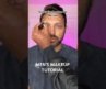 Men’s Makeup Tutorial 👍🏽🧔🏾‍♂️✨ Simple Grooming Look #makeup #mensmakeup #malegrooming
