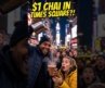 $1 Kulhad Chai in Times Square NYC 🗽 People Shocked by My Chai Pouring Skill! 😱