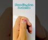 💅☺️💫♥️❇️Trendy Nail Art tutorial#nailart #easynailart #nail #naildesign #shorts  #youtubeshorts #diy