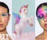 3 Makeup Artists Turn a Model Into a Unicorn | Triple Take | Allure