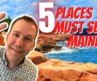 5 places to see in Maine this summer ! The best spots in Maine!