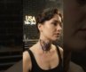 Ornamental Moth — Elegant Neck Tattoo Transformation.