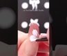 White Flower Nail Art Design Tutorial 🌸
