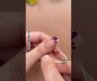 💅💜Easy french tip nail art design #nailart2024 #shorts #shortvideo