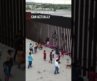 They made a seesaw at the border wall of U.S. and Mexico so the kids could play together 👏❤️