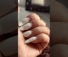 Nail Extension 😱😱 #nailextension #nailreview #nailremover #nails #whitenails #shorts #acrylicnails