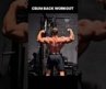 CBUM BACK WORKOUT #gym #workout #fitness #mrolympia