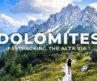 Fastpacking 125km on the Alta Via 1 in the Dolomites