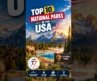 #10 BEST NATIONAL PARKS IN THE USA 🇺🇸 | Must-Visit Places in America 🌲🏔️