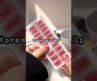 Korean Jelly Nails 💅 #viral #korean #nailart #girl #glowup #model #beauty #trending #aesthetic #fyp