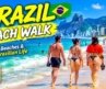 🇧🇷 Brazil Beach Walk 🌴🌊  Stunning Beaches & Vibrant Brazilian Life in 4K UHD