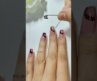 🧷🌼Easy flower Nail art designs at home 💅🏡 #nailart #piubhol #shorts