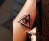“How to draw Illuminati Symbol on Wrist with Gel Pens”…#tattoo #art #drawing #Illuminati