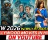 Top 10 Best Hollywood Action Movies On YouTube in Hindi | Hollywood Movies in Hindi Dubbed 2026